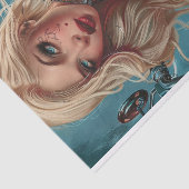 バイクもしくは自転車に乗る人バベ4 薄葉紙 (詳細)