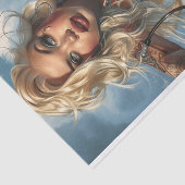 バイクもしくは自転車に乗る人バベ6 薄葉紙 (詳細)