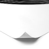 バイクもしくは自転車に乗る人バベ ポスター (角)