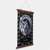 バイクもしくは自転車に乗る人パーソナライズされた兄弟愛 吊り下げ型タペストリー (傾斜あり)