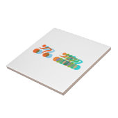 バイクもしくは自転車に乗る人フリーク タイル (側面)