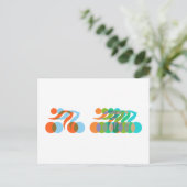 バイクもしくは自転車に乗る人フリーク ポストカード (スタンド正面)