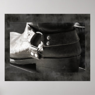 バイクもしくは自転車に乗る人ブート25ポスター ポスター