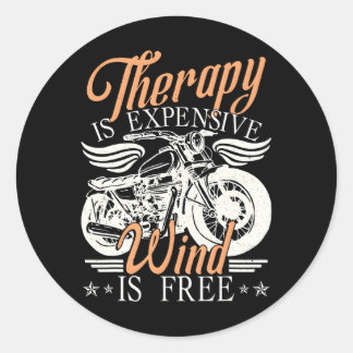 バイクもしくは自転車に乗る人モーターサイクルライダーバイクもしくは自転車に乗る人 ラウンドシール