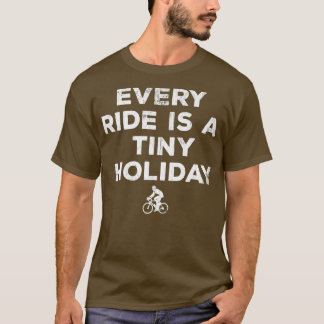 バイクもしくは自転車に乗る人ライダーサイクリストサイクルマウンテンバイクライド213 Tシャツ
