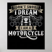 バイクもしくは自転車に乗る人ライダー私は夢を奪わない私はA ポスター (正面)