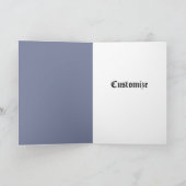 バイクもしくは自転車に乗る人兄弟 カード (内部)