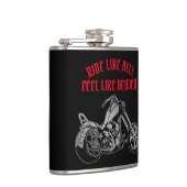 バイクもしくは自転車に乗る人天国 フラスク (右)