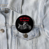 バイクもしくは自転車に乗る人天国 缶バッジ (インサイチュ)