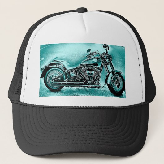 バイクもしくは自転車に乗る人帽子 キャップ (正面)