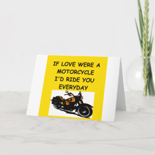 バイクもしくは自転車に乗る人愛 シーズンカード