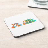 バイクもしくは自転車に乗る人狂 コースター (左側)