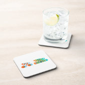 バイクもしくは自転車に乗る人狂 コースター (右側)