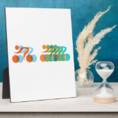 バイクもしくは自転車に乗る人狂 フォトプラーク (側面)