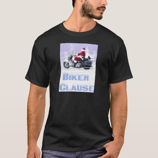 バイクもしくは自転車に乗る人節 Tシャツ (正面)