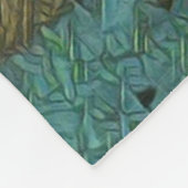 バイクもしくは自転車に乗る人贈与 フリースブランケット (角)