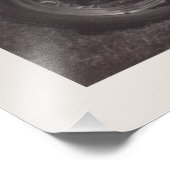 バイクもしくは自転車に乗る人 フォトプリント            (角)