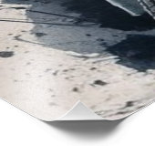 バイクもしくは自転車に乗る人 フォトプリント            (角)