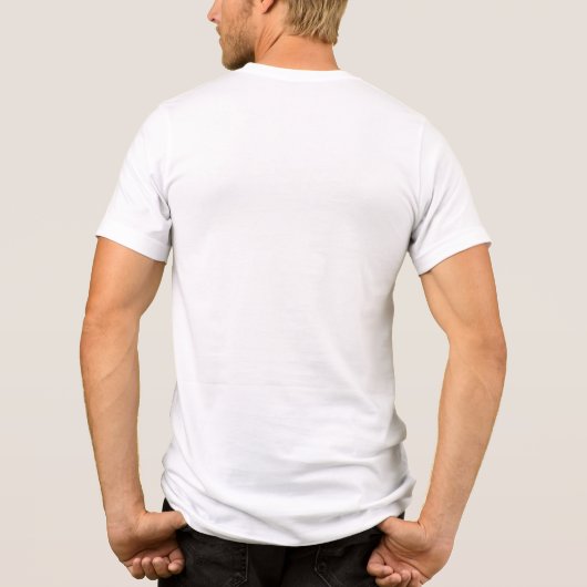 バイクもしくは自転車に乗る人&ロックファン用Edgyスカルグラフィックティー トライブレンドＴシャツ (裏面)