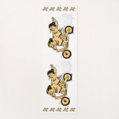 バイクもしくは自転車に乗る人。頑張れ。 ヨガマット (正面)