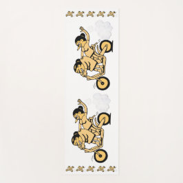 バイクもしくは自転車に乗る人。頑張れ。 ヨガマット