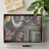 バイクもしくは自転車に乗る人Babe6骨版に悪い 薄葉紙 (ギフト)