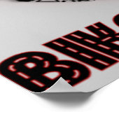 バイクもしくは自転車に乗る人Babe – ポスター (角)