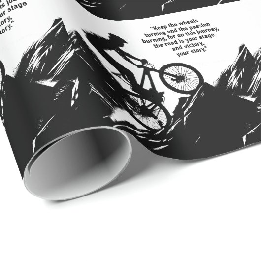 バイクやる気を起こさせるスポインスパイアートユーカスタム ラッピングペーパー (ロールコーナー)