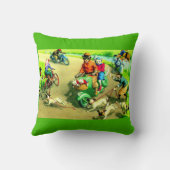 バイクやバイクで猫を飼う クッション (裏面)