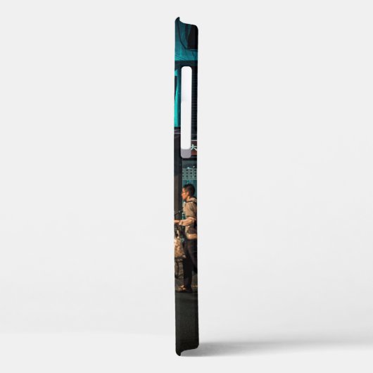 バイクや夜通しの人々 Case-Mate iPhoneケース (裏面 / 左)