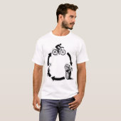 バイクを造って下さい Tシャツ (正面フル)