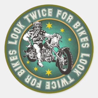 バイクを2回探す ラウンドシール