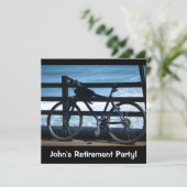 バイクアットシー/リタイアメントパーティー招待状 招待状 (スタンド正面)