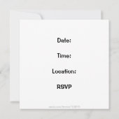 バイクアットシー/リタイアメントパーティー招待状 招待状 (裏面)