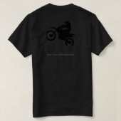 バイクアートスピード - Tシャツ (デザイン裏面)