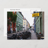 バイクインオールドコペンハーゲン通り ポストカード (正面/裏面)