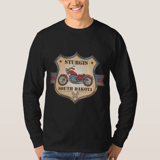 バイクウィークSturgisサウスダコタラリー2021 Tシャツ (正面)