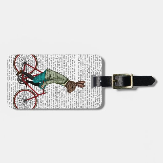 バイクウサギ2 ラゲッジタグ (正面横)