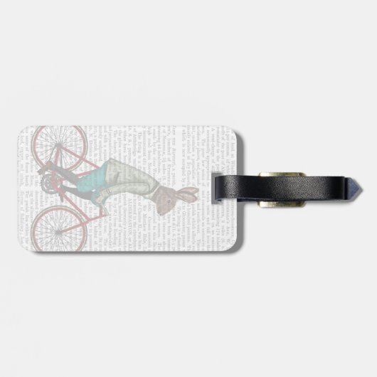 バイクウサギ2 ラゲッジタグ (裏面横)
