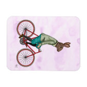 バイクウサギ3 マグネット (横)