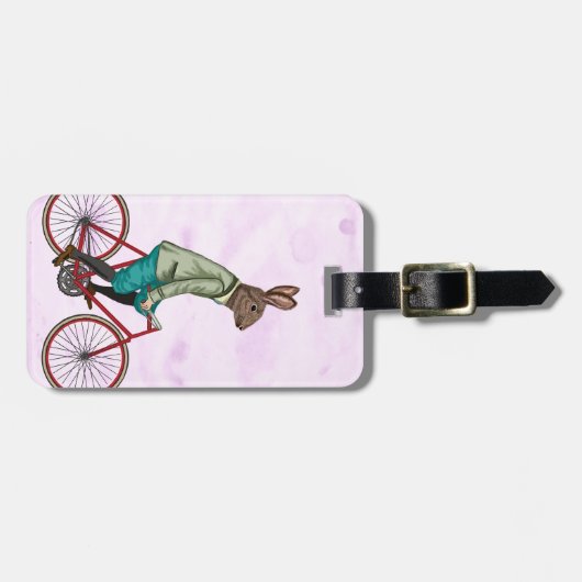 バイクウサギ3 ラゲッジタグ (正面横)