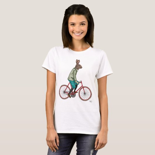 バイクウサギ3 Tシャツ (正面フル)