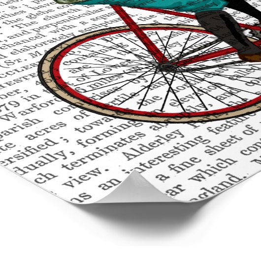 バイクウサギ ポスター (角)