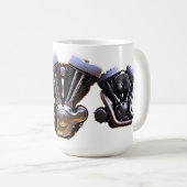 バイクエンジンコーヒー コーヒーマグカップ (正面右)