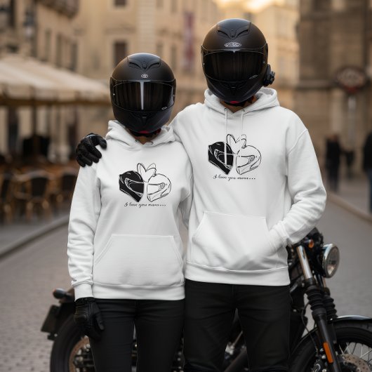 バイクカップルパーカー パーカ