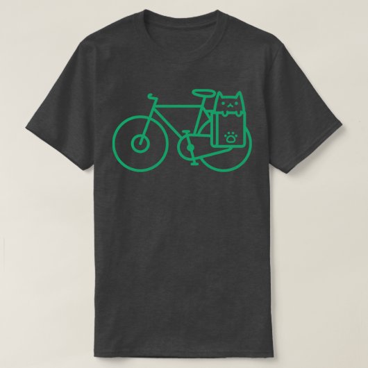 バイクキャット Tシャツ (デザイン正面)