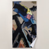 バイクギア – マウンテンバイクグローブ ビーチタオル (正面)