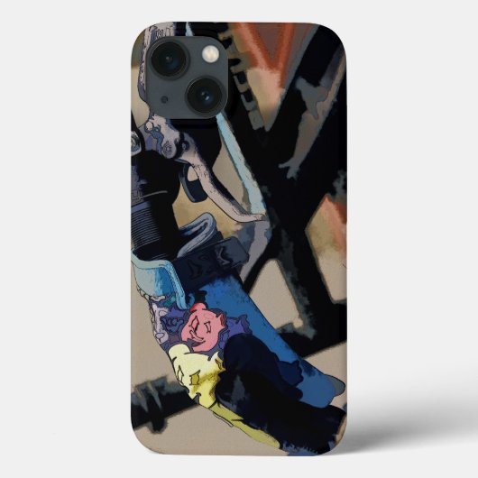 バイクギア – マウンテンバイクグローブ Case-Mate iPhoneケース (裏面)