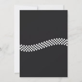 バイククラシックの誕生日の招待状 招待状 (裏面)