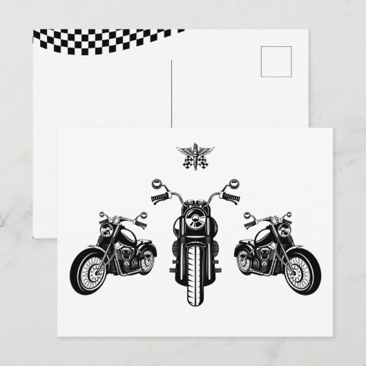 バイククラシック整備士 ポストカード (正面/裏面)